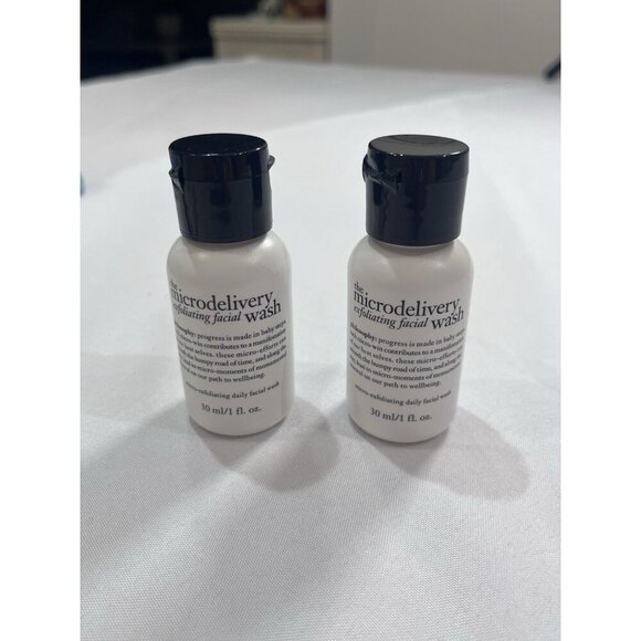 PHILOSOPHY Microdelivery Exfoliating Daily Facial Wash 1oz/30mL Travel Size - Picture 1 of 3